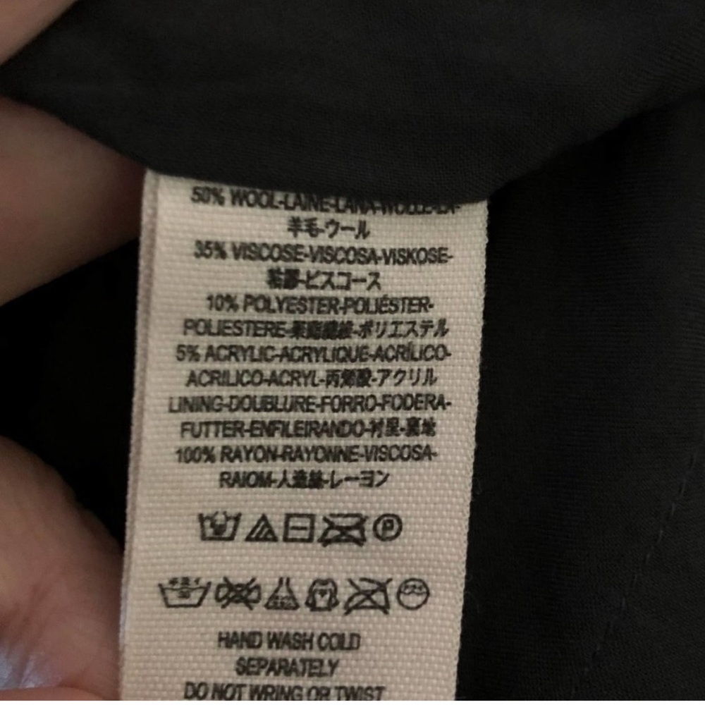 Free People Size 4 Gemma’s Favorite V Neck Mini Dress in Charcoal - Picture 5 of 5